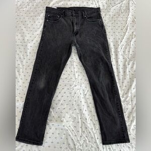 Levi's 502 Faded Black Jeans 36x32